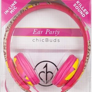 Chic Buds Ear Party Over Ear Headphones